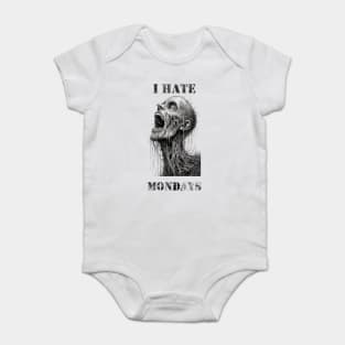 Monday Blues:  I Hate Mondays Baby Bodysuit